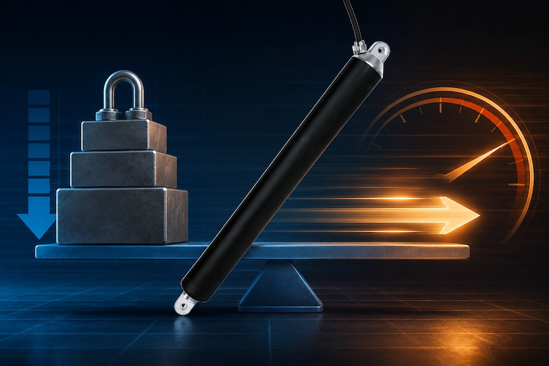Load Capacity vs Speed: How to Balance Linear Actuator Performance